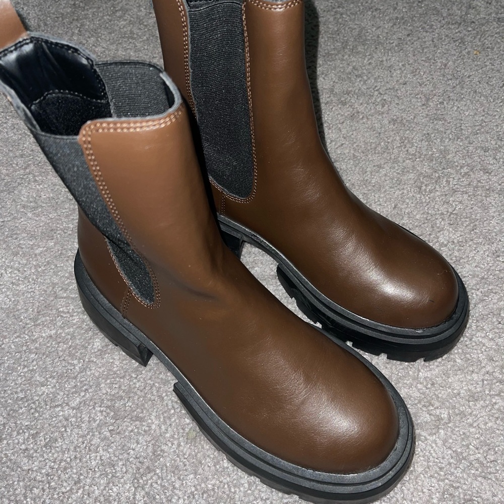 Forever 21 Brown Boots